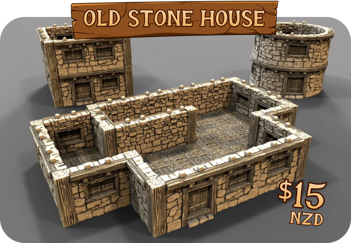 Old Stone House Add On - $15 NZD