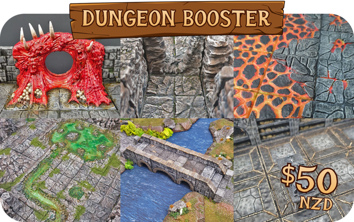 Dungeon Booster Add On - $50 NZD