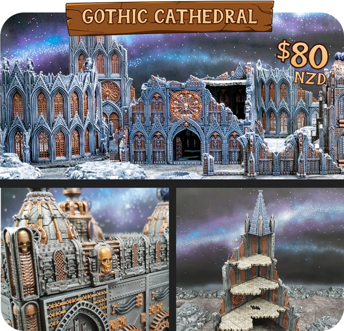 Rampage Gothic Cathedral - $80 NZD