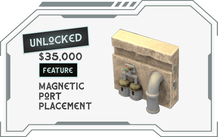 OpenLOCK Magnetic Port Placement - Unlocked