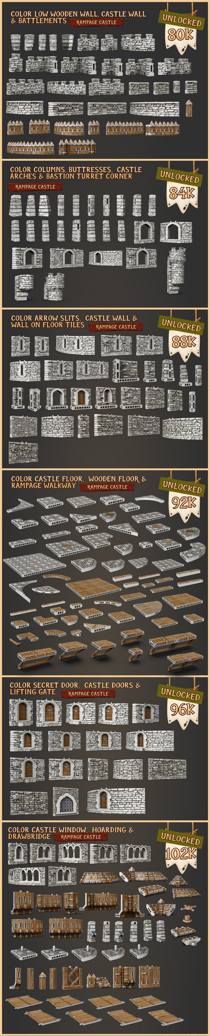 Storming the castle!