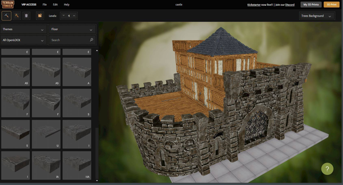 Castles, Traps & 2D Renders Teasers and Sharing Platform unlocked!