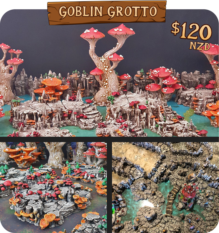 Goblin Grotto Add On - $120 NZD