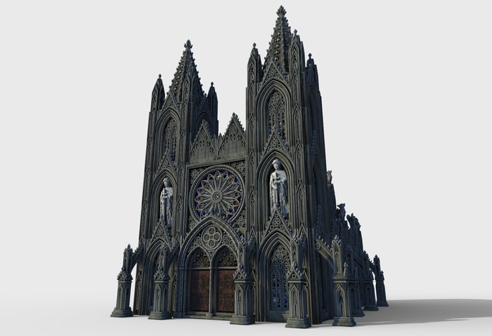 Gothic Cathedral Release! 233 new models to use!